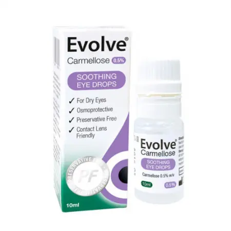 Evolve Carmellose 10Ml Eye Drop