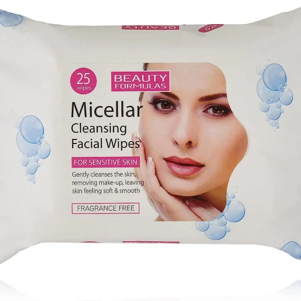 Beauty Formula Micellar Cleansing Facial Wipes 25’S