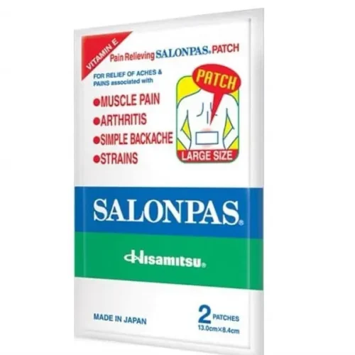 Salonpas Pain Relieving Patch Large 2S (13Cm * 8.4Cm)